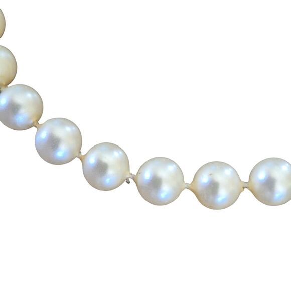 Vintage String of Pearls Gatsby 66" Strand Costume Faux Pearls - Picture 13 of 16